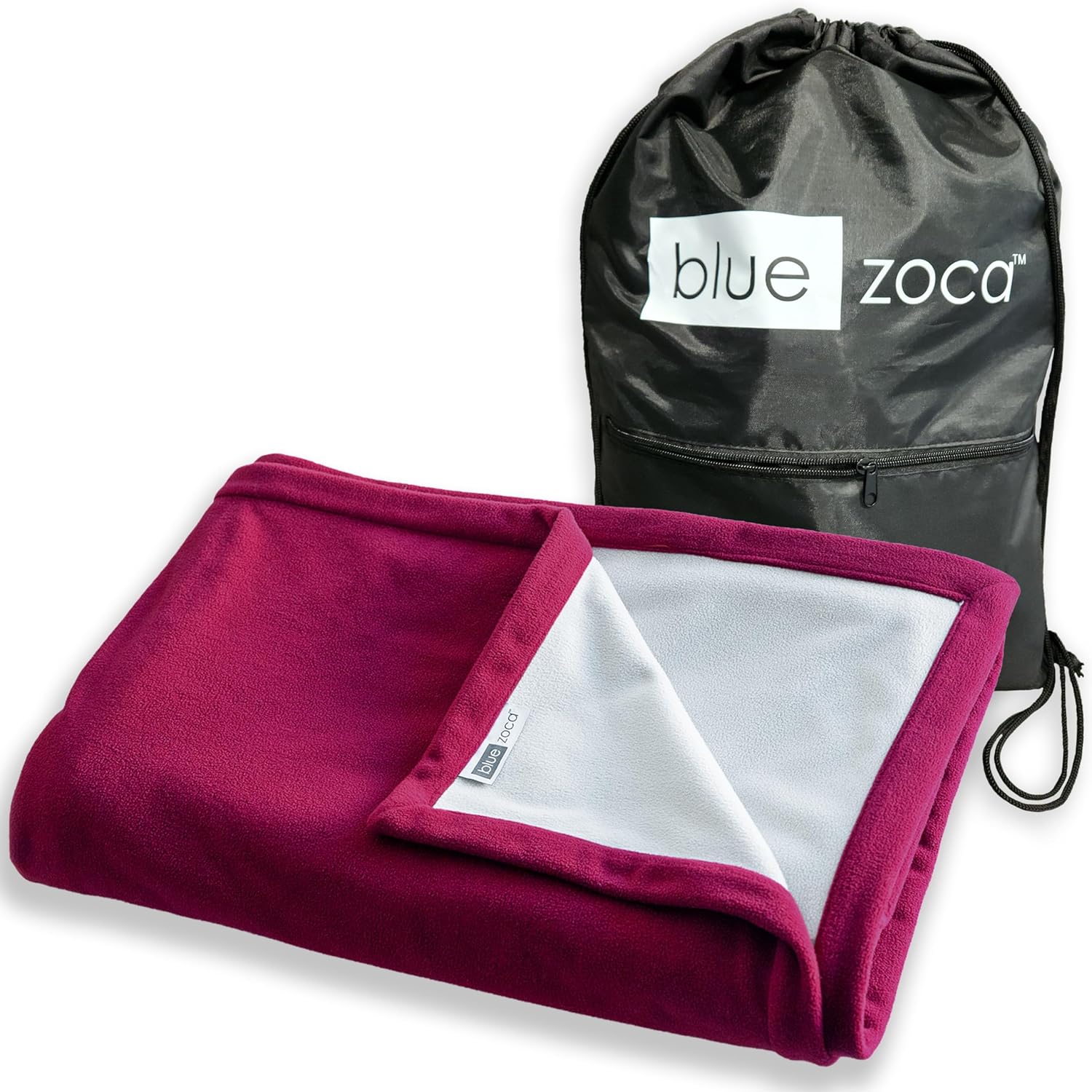 Blue Zoca Waterproof Beach Blanket - Essential travel gear for weekend getaways