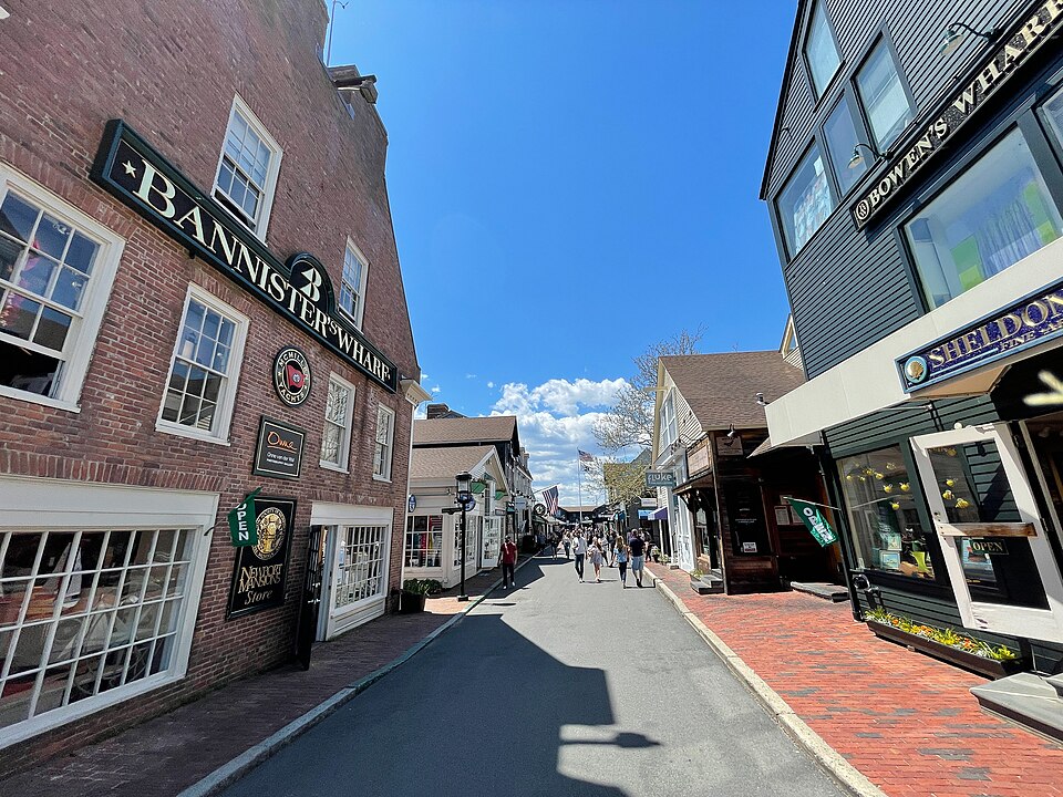 Summer sunset harbor cruise